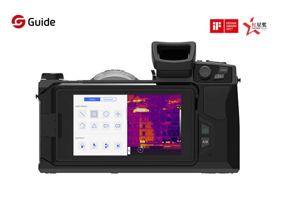 Камера термического изображения IP43 45mk ультракрасная с видоискателем